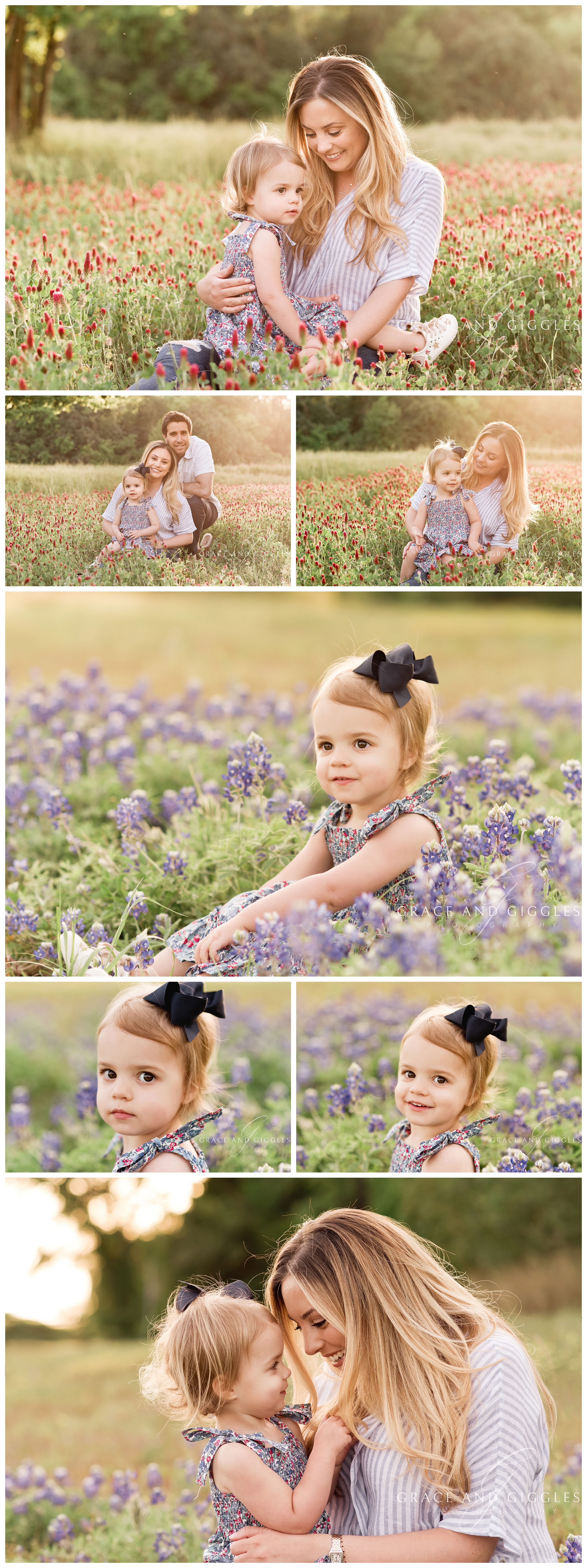 motherhood family photographer in Houston Bluebonnets