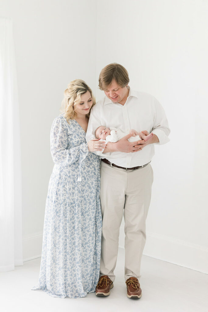 Houston Heights Newborn photography session,